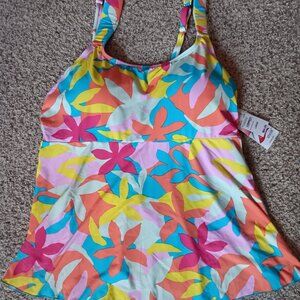 NWT Lands End Tankini Top